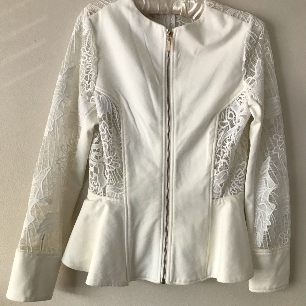 White XOXO Jacket